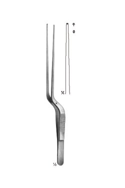 Forceps Bayonet Shaped